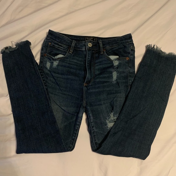 Dark denim skinnies - Picture 2 of 5